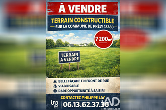 achat terrain presly 18380
