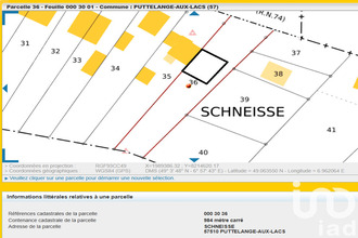 achat terrain puttelange-aux-lacs 57510