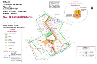 achat terrain rans 39700