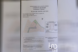 achat terrain razes 87640