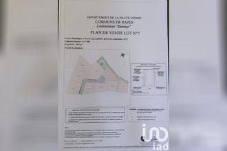 achat terrain razes 87640