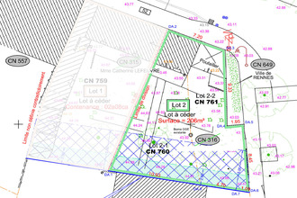 achat terrain rennes 35000