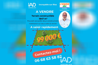 achat terrain rioz 70190