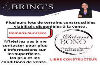 achat terrain romans-sur-isere 26100