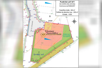 achat terrain roscoff 29680