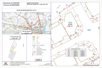 achat terrain rosporden 29140