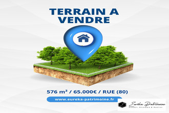 achat terrain rue 80120