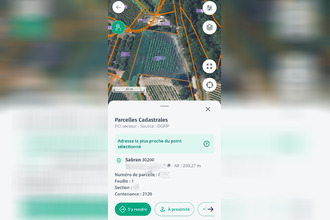 achat terrain sabran 30200