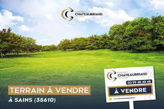 achat terrain sains 35610