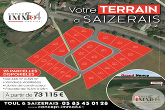 achat terrain saizerais 54380