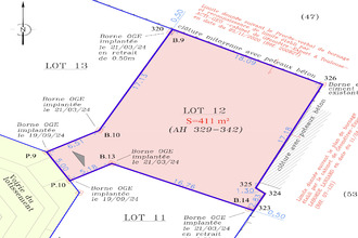 achat terrain salles 33770