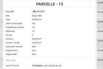 achat terrain savenes 82600