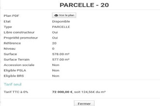 achat terrain savenes 82600