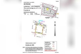 achat terrain seyresse 40180