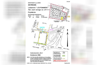 achat terrain seyresse 40180