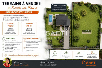 achat terrain sierck-les-bains 57480