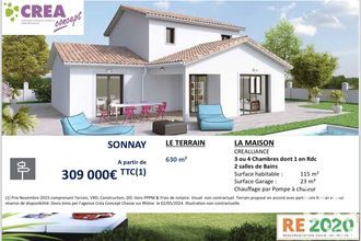 achat terrain sonnay 38150