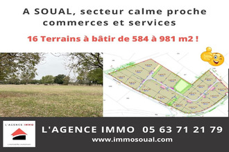 achat terrain soual 81580