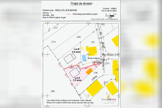 achat terrain soultz-les-bains 67120