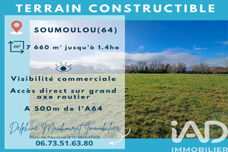 achat terrain soumoulou 64420