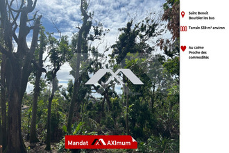 achat terrain st-benoit 97470