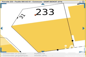 achat terrain st-benoit 97470