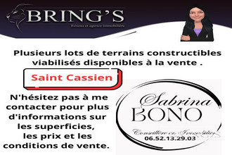 achat terrain st-cassien 38500