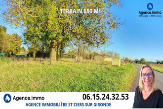 achat terrain st-ciers-sur-gironde 33820