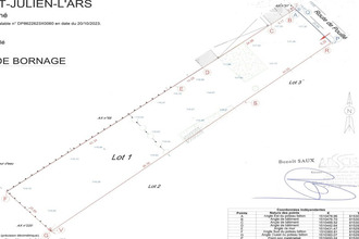 achat terrain st-julien-l-ars 86800