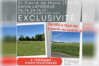 achat terrain st-pierre-de-mons 33210