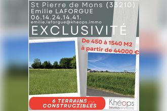 achat terrain st-pierre-de-mons 33210