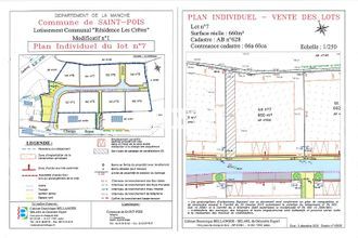 achat terrain st-pois 50670