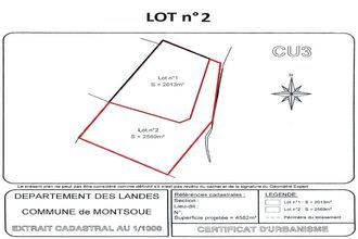 achat terrain st-sever 40500