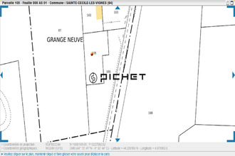 achat terrain ste-cecile-les-vignes 84290