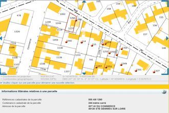 achat terrain ste-gemmes-sur-loire 49130