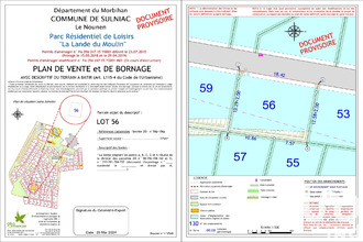 achat terrain sulniac 56250