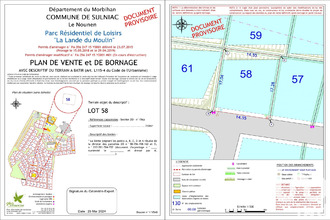 achat terrain sulniac 56250