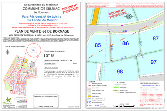 achat terrain sulniac 56250