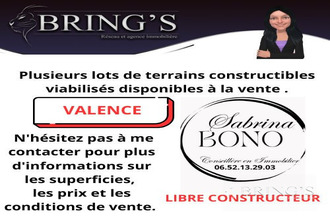 achat terrain valence 26000
