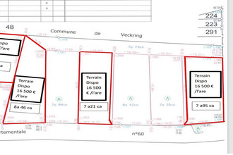 achat terrain veckring 57920