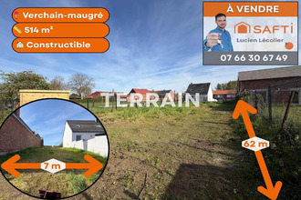achat terrain verchain-maugre 59227