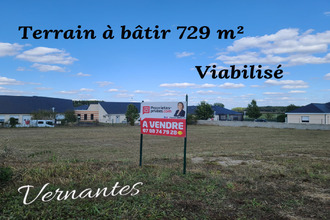 achat terrain vernantes 49390