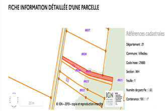 achat terrain villedieu 21330