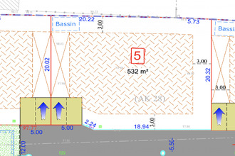 achat terrain violes 84150