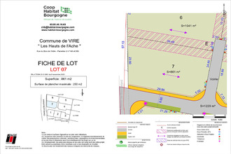 achat terrain vire 71260