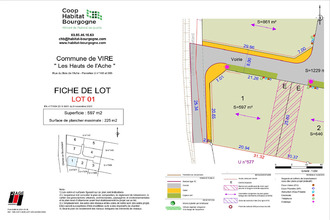 achat terrain vire 71260