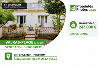achat viager valras-plage 34350