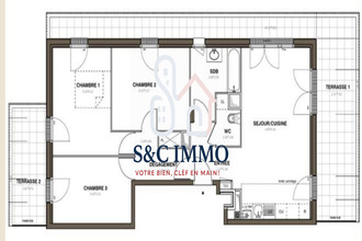 appartement acheres 78260