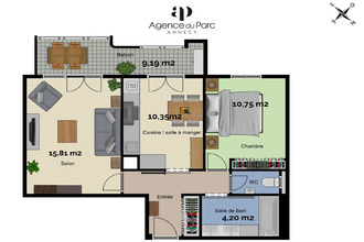  appartement annecy 74000