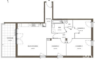  appartement arradon 56610